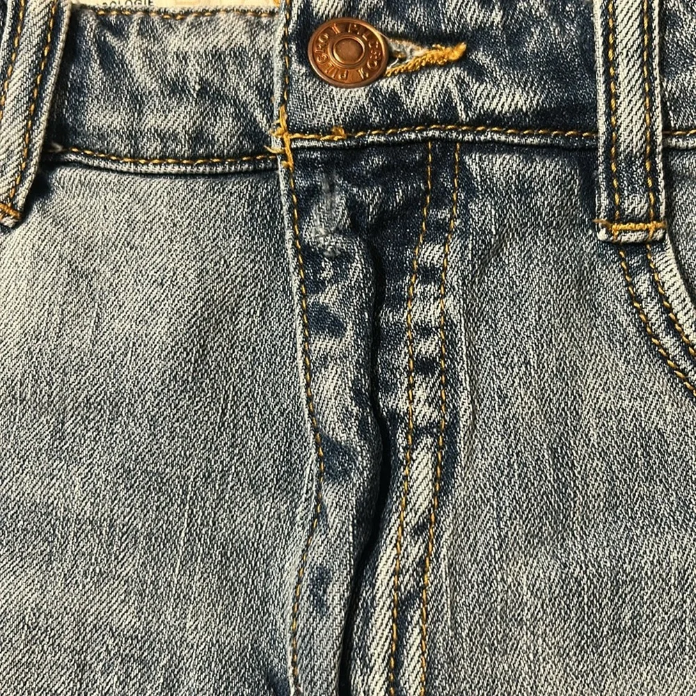 Anthropologie Pilcro Denim Blue Women's Shorts Distressed Size 27 - Picture 6 of 12